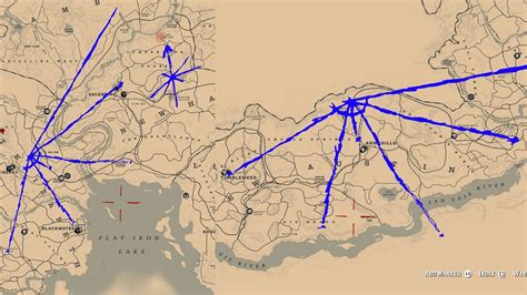 rdr2 twin rocks map.